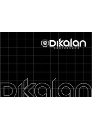 Паспорт мойки Dikalan