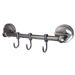 Вешалка для ванной Санакс 1213  настенная с 3 крючками