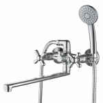 Смеситель для ванны Gross Aqua Retro 7016083С-35L(F)-Н