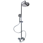 Душевая стойка BRIMIX 3087 с тропическим душем и смесителем