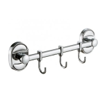 Вешалка для ванной Potato P2914-3 настенная с 3 крючками