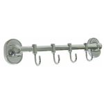 Вешалка для ванной Potato P2914-4 настенная с 4 крючками
