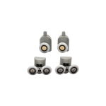 ORION Ролики дверные 2*2+2*1, крепление через 1 отверстие, в п/у 0101008