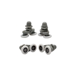 ORION Ролики дверные двойные эксцентриковые, 4 шт, в п/у  0101010