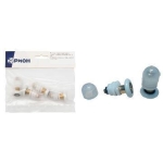 ORION Ролики дверные одинарный эксцентриковые, пластик, 4 шт, в п/у  0101011