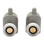 ORION Ролики дверные с кнопкой, 2 шт,  в п/у  0101016