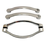 ORION Ручки дверные, межосевое расстояние 140 мм, 4 шт,  в п/у  0106005