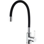 Смеситель для кухни Ledeme Rainbow L4898-2 с гибким изливом черный