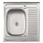 Мойка для кухни накладная LEDEME L75060 из нержавеющей стали, 50*60 см без сифона