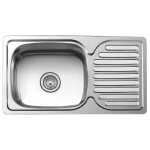 Мойка для кухни врезная LEDEME L97642 из нержавеющей стали, 76*42 см с сифоном