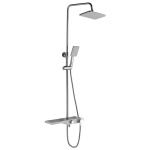 Душевая система LEDEME H21 L2421W со смесителем и тропическим душем Белый