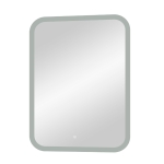 Зеркало для ванной Glamour ЗЛП243 500x700 LED подсветка сенсорный выключатель