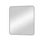 Зеркало для ванной Glamour ЗЛП440 800х900 LED подсветка cенсорный выключатель