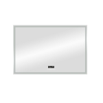 Зеркало для ванной Mercury ЗЛП685 1000х700 LED подсветка сенсорный выключатель подогревом и музыкальным блоком