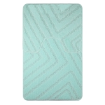 Коврик для ванной Санакс 00286 CLASSIC UNI двойной  Бирюзовый 55х90 + 45х55 см