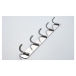 Планка для ванной LEDEME L70201-5 из нержавеющей стали с 5-ю крючками