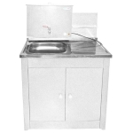 Умывальник дачный Акватекс Дуэт Белый 17 л с подогревом