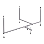 Каркас ванн ALEX BAITLER NERO 150х95 комп. АВ1