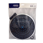 ORION Душ верхний 240 мм ,ЧЁРНЫЙ в п/у  0105050