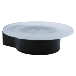 Мыльница для ванны GROSS AQUA Space Matt Black GA18239MB cтеклянная настенная