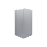 Душевое ограждение ERLIT™ ER10110H-C4 (1000*1000*2000) тонированное стекло 6 мм, Коробка №1 лицевая часть №2 коробка с комплектацией №3 дверь