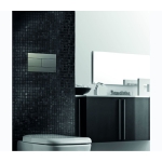 Панель смыва для инсталляции OLI SLIM INOX 057141 матовый с нержавеющим покрытием