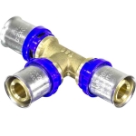 Тройник соединительный ф16х16х16 мм пресс TIM F-T1616N