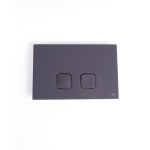 Панель механическая двойная Oli Plain Oliveira 070829 черная soft touch