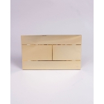 Панель механическая двойная OLI SLIM 154962 золото