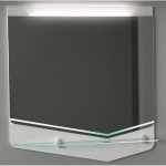 Зеркало  CUB 70 Белый Velvex