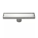 Желоб Санакс 300х68 мм 30031 из нержавеющей стали вертикальный, крышка литая, с сухим затвором