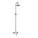 Стойка душевая САТУРН 48014 шаровая с лейкой тропический душ (5)