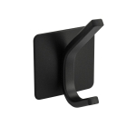 Крючок двойной BRIMIX 5365 Графит высокопрочный, самоклейка без сверления из нерж. стали SUS 304 (2 шт. в коробке)