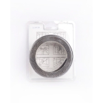 Бордюрная лента для ванной 30х30*3.35 м металлик (1/24)