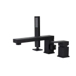 Смеситель на борт ванны D&K Bayern.Liszt DA1514905 черный