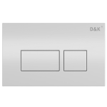 Кнопка механическая двойная D&K Berlin DB1439016 белый