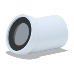 Труба фановая 110 мм 22,5° АНИ пласт W2220 (1/32)