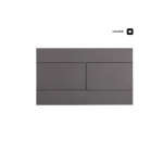 Кнопка механическая двойная SLIM, пластик, серый Matte OLI 659058/886947 (120/120PLUS/74/80/EXPERT/QUADRO)