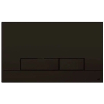 Кнопка механическая двойная Narrow OLIpure, пластик,  черный soft touch OLI 152942