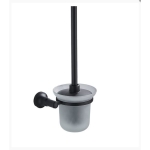 Ёрш настенный ёршик с крышкой Potato P1810BL чёрный