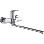 Смеситель для ванны Shevanik S8522 с изливом 35 см, хром