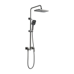 Душевая система Shevanik S9636T оружейная сталь