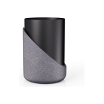 Стакан для зубных щеток GRANIT DARK FOR-GRD044 полирезин