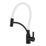 Смеситель для кухонной мойки Fmark FS8244H-02 белый/серый