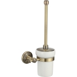 Туалетный ёршик Savol S-005894C с настенным держателем, бронза