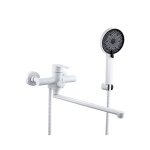 Смеситель Fmark для ванны с лейкой FS8225W белый