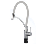 Смеситель для кухонной мойки Fmark FS8244A-04 хром/серый