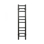 Полотенцесушитель электрический 82 Вт Grois Laura GR-133 200x1000 П10 black mat R