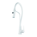 Смеситель для кухни Shevanik S943C-1 белый