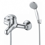 Смеситель для ванны GROSS AQUA 2237257С Basic с коротким изливом